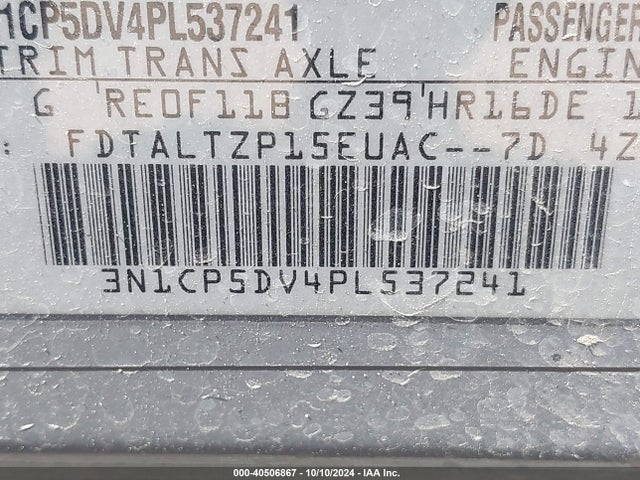 Nissan Kicks Sr Xtronic Cvt 2023 3N1CP5DV4PL537241 Image 9