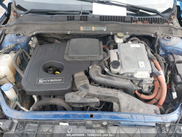 3FA6P0LU7HR314718 Ford Fusion Hybrid Se