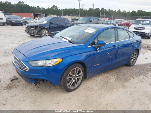 3FA6P0LU7HR314718 Ford Fusion Hybrid Se