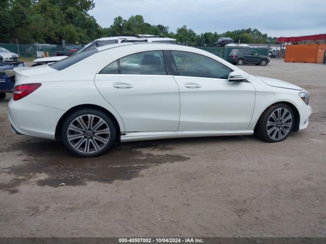 WDDSJ4GB6JN529581 Mercedes-Benz CLA 250 4MATIC