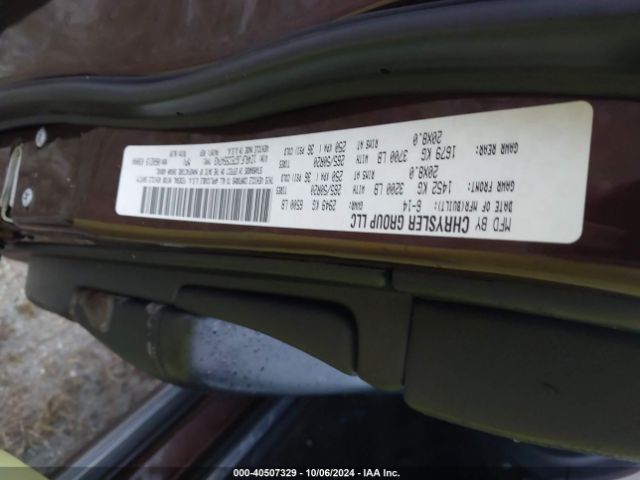 1C4RJFJG7EC554743 Jeep Grand Cherokee Summit