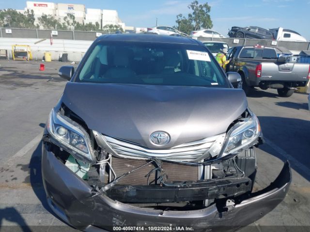 5TDYK3DC9FS655265 Toyota Sienna Limited Premium 7 Passenger