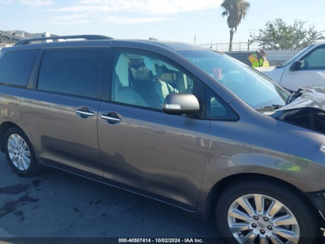 5TDYK3DC9FS655265 Toyota Sienna Limited Premium 7 Passenger