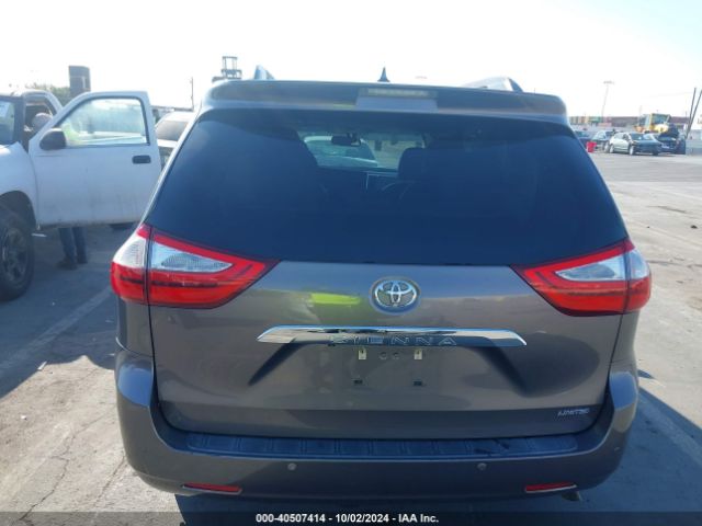 5TDYK3DC9FS655265 Toyota Sienna Limited Premium 7 Passenger
