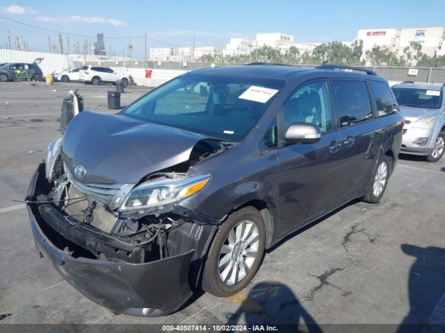 5TDYK3DC9FS655265 Toyota Sienna Limited Premium 7 Passenger