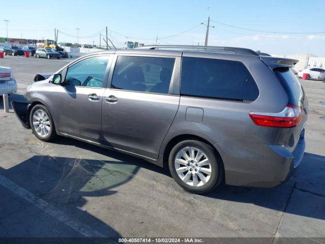 5TDYK3DC9FS655265 Toyota Sienna Limited Premium 7 Passenger