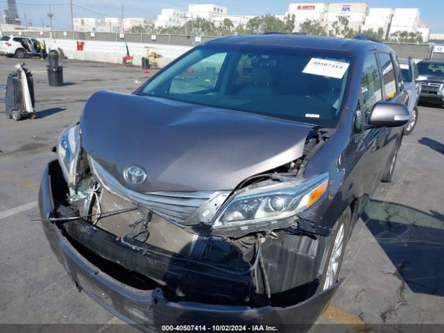 5TDYK3DC9FS655265 Toyota Sienna Limited Premium 7 Passenger