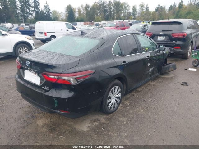 4T1C31AK3MU569560 Toyota Camry Le Hybrid