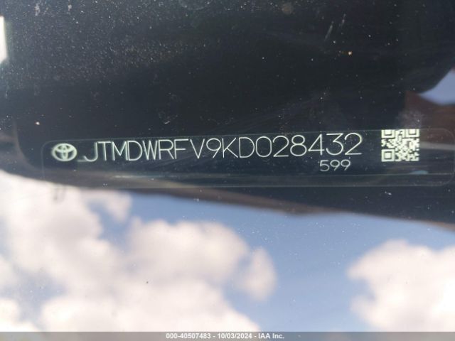JTMDWRFV9KD028432 Toyota Rav4 Hybrid Limited