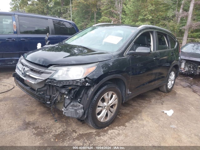 Honda Cr-v Ex-l 2014 2HKRM4H7XEH696641 Image 2