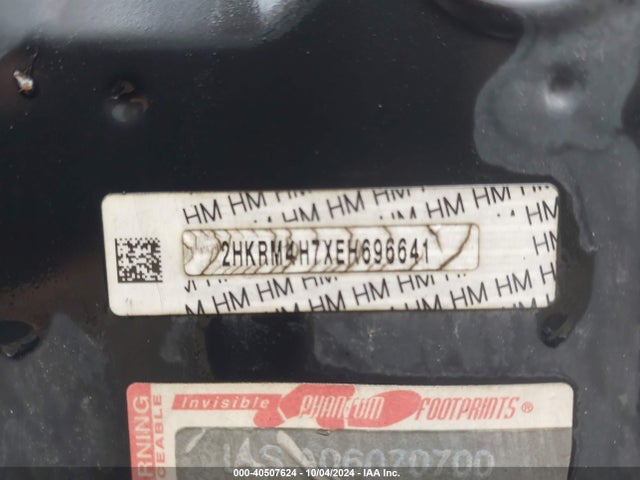 Honda Cr-v Ex-l 2014 2HKRM4H7XEH696641 Image 9