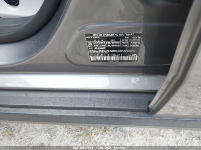 WDCTG4GB1HJ286044 Mercedes-Benz Gla 250 4matic
