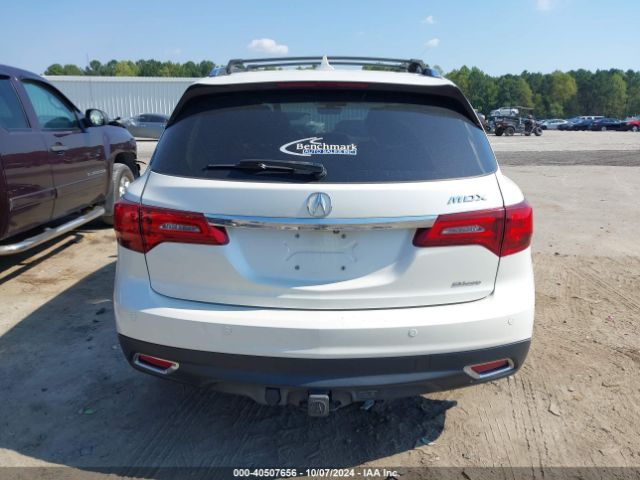 5FRYD4H93GB039547 Acura Mdx Advance   Entertainment Packages/advance Package