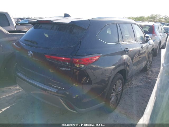5TDFARAH0MS005704 Toyota Highlander Hybrid Platinum