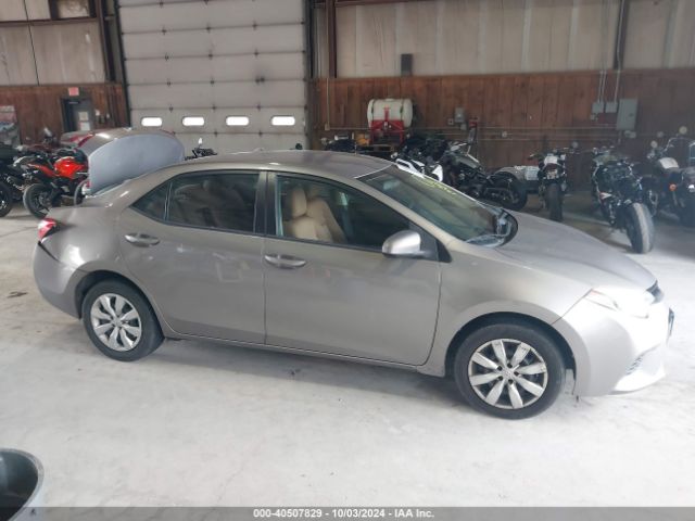 2T1BURHE1FC342511 Toyota COROLLA LE