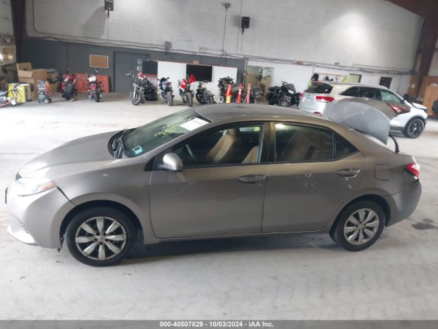 2T1BURHE1FC342511 Toyota COROLLA LE