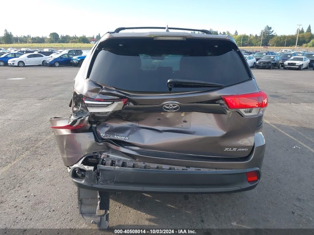Toyota Highlander Xle 2019 5TDJZRFH2KS947097 Image 16