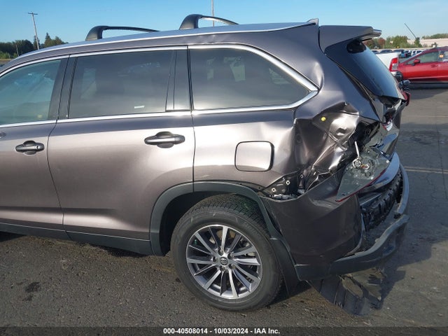 Toyota Highlander Xle 2019 5TDJZRFH2KS947097 Image 18