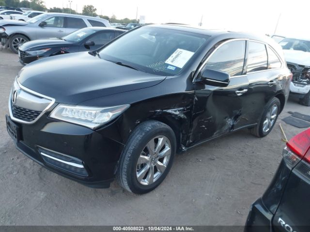 5FRYD3H94GB021858 Acura Mdx Advance   Entertainment Packages/advance Package