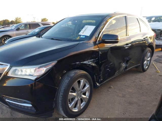 5FRYD3H94GB021858 Acura Mdx Advance   Entertainment Packages/advance Package