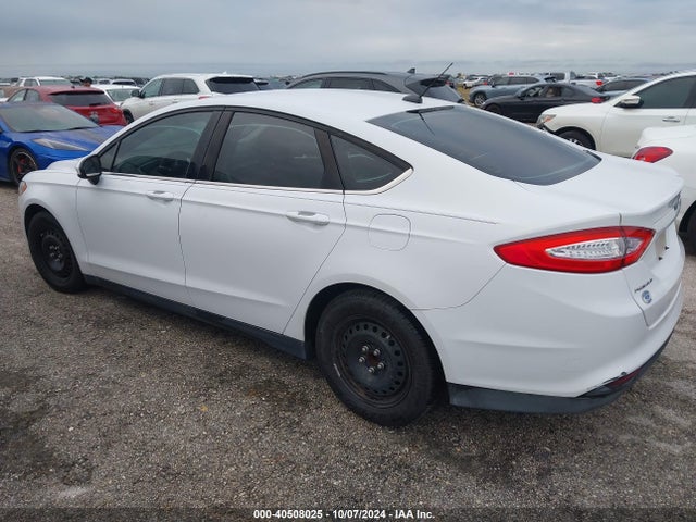 Ford FUSION S 2014 1FA6P0G71E5372312 Image 3