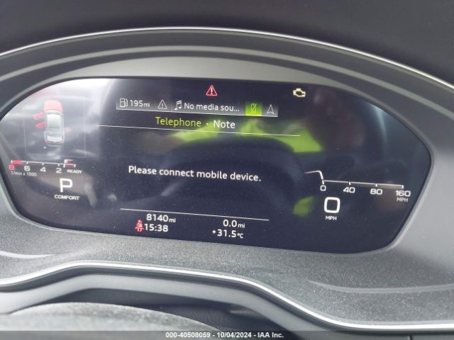 WAUEAAF47PN014166 Audi A4 Premium Plus 45 Tfsi S Line Quattro S Tronic