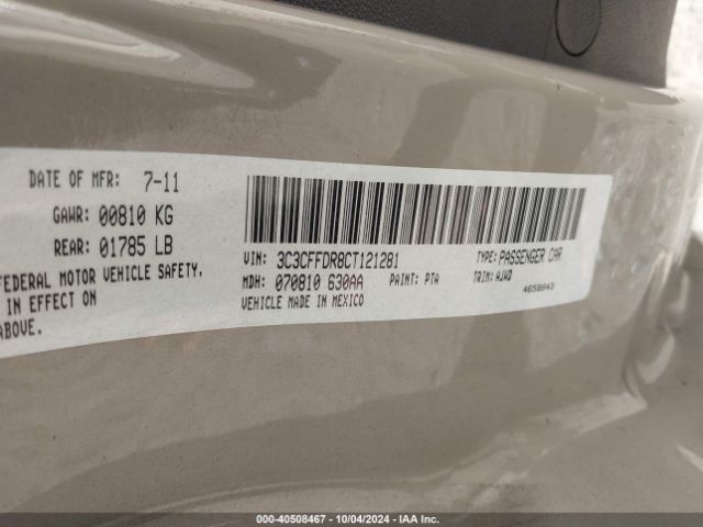 2012 FIAT 500C 3C3CFFDR8CT121281 Photo 8