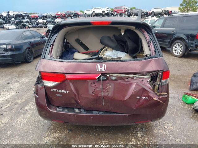 5FNRL5H98EB041046 Honda Odyssey Touring/touring Elite
