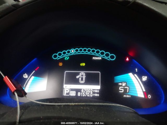 1N4AZ0CP7GC308316 Nissan LEAF S