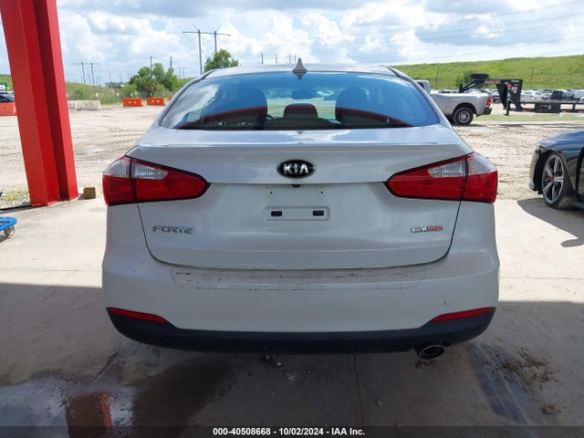 2016 Kia Forte Ex მანქანა იყიდება აუქციონზე, vin: KNAFX4A81G5553381, აუქციონის ნომერი: 40508668