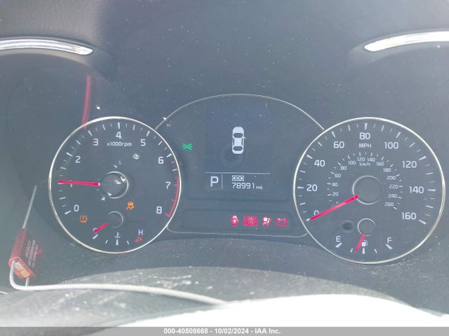 2016 Kia Forte Ex მანქანა იყიდება აუქციონზე, vin: KNAFX4A81G5553381, აუქციონის ნომერი: 40508668