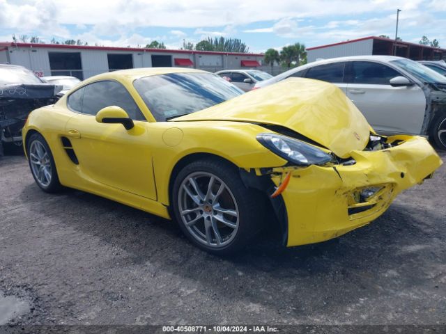 2014 PORSCHE CAYMAN WP0AA2A82EK173581 Photo 0