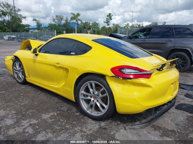 2014 PORSCHE CAYMAN WP0AA2A82EK173581 Photo 2