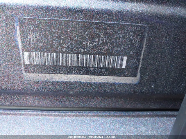 Lexus GS 350 2014 JTHBE1BL3E5042226 Image 9