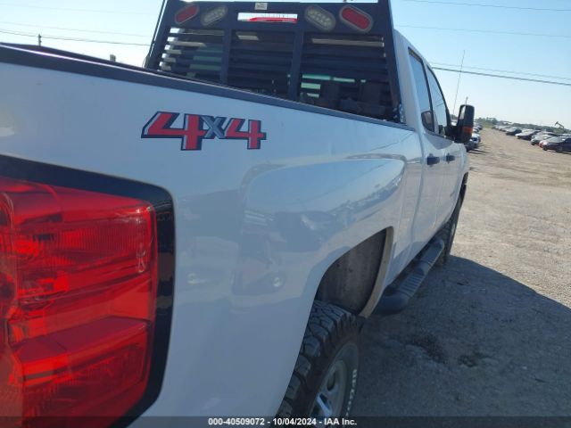 2GC2KREG2K1180828 Chevrolet Silverado 2500hd Wt