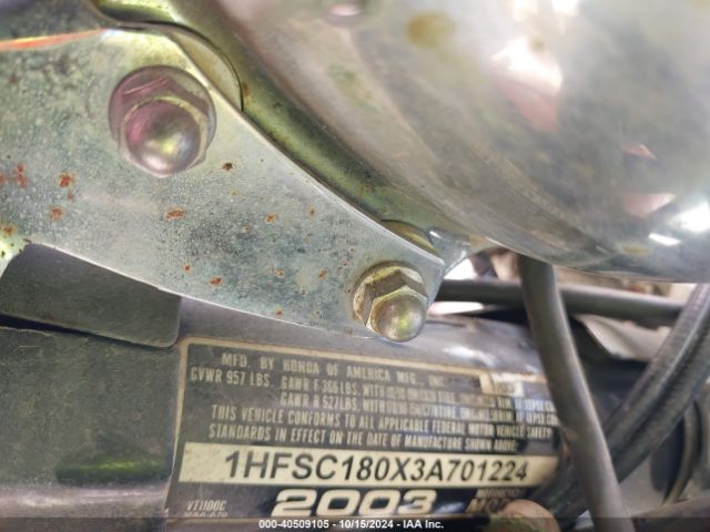 2003 HONDA VT1100 1HFSC180X3A701224 Photo 9