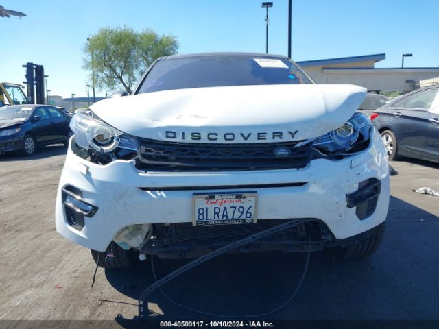 SALCT2FX7KH812347 Land Rover Discovery Sport Hse Lux