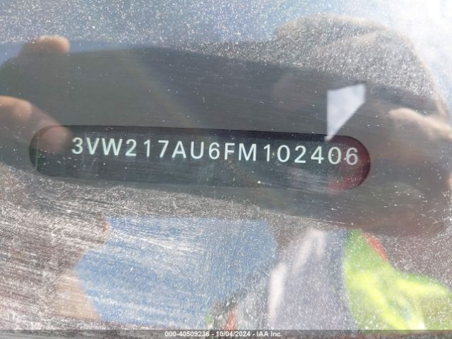 3VW217AU6FM102406 Volkswagen Golf Tsi Se 4-door