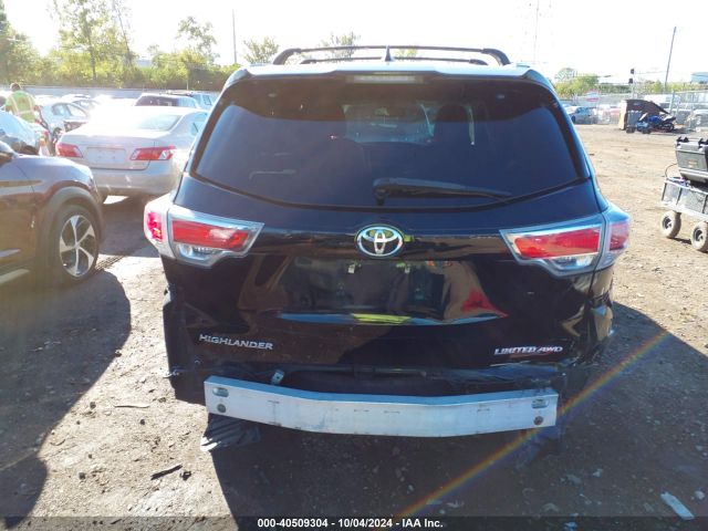 5TDDKRFH5FS143867 Toyota Highlander Limited V6