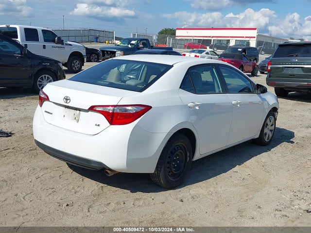 Toyota COROLLA LE 2014 5YFBURHE1EP090094 Image 4