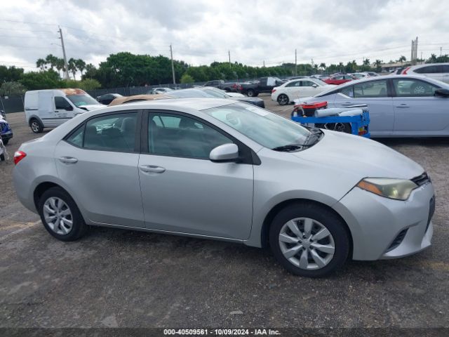 5YFBURHE2GP518368 Toyota COROLLA LE