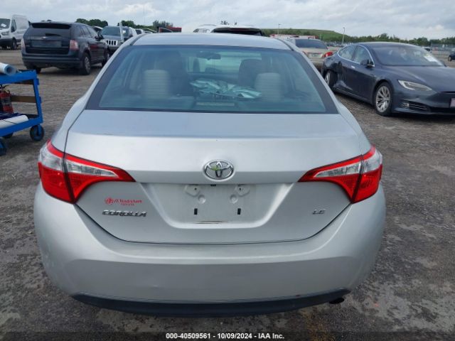 5YFBURHE2GP518368 Toyota COROLLA LE