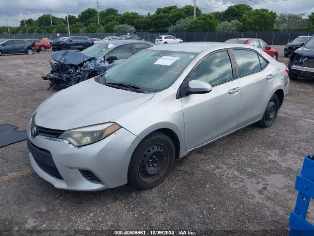5YFBURHE2GP518368 Toyota COROLLA LE