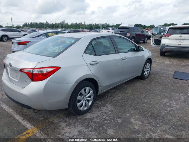 5YFBURHE2GP518368 Toyota COROLLA LE