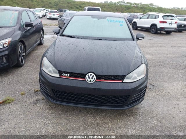 3VW5T7AU2HM037841 Volkswagen Golf Gti Autobahn 4-door/s 4-door/se 4-door/sport 4-door