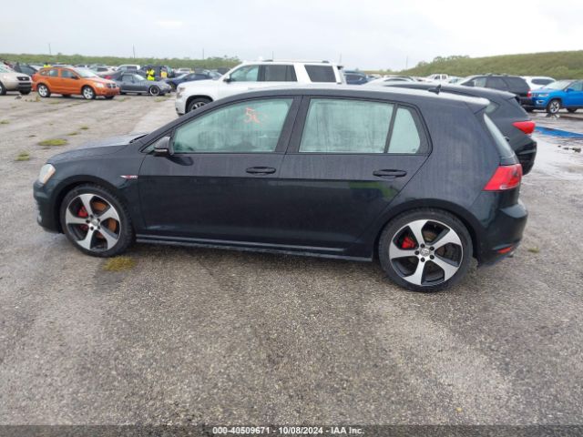 3VW5T7AU2HM037841 Volkswagen Golf Gti Autobahn 4-door/s 4-door/se 4-door/sport 4-door