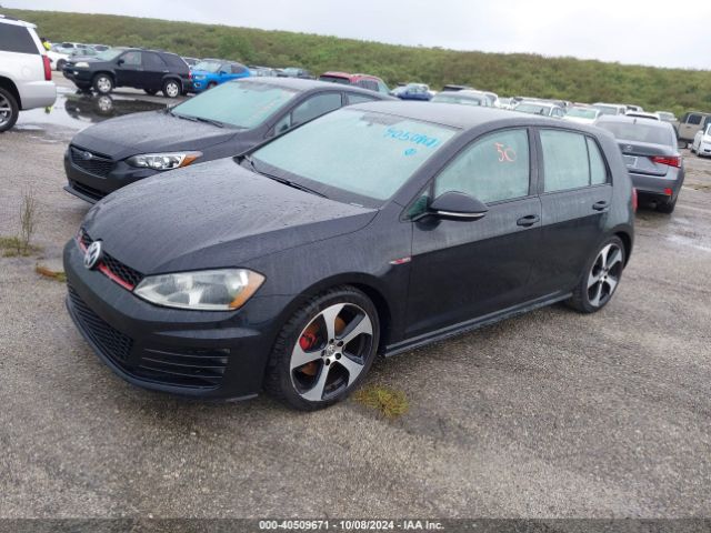 3VW5T7AU2HM037841 Volkswagen Golf Gti Autobahn 4-door/s 4-door/se 4-door/sport 4-door