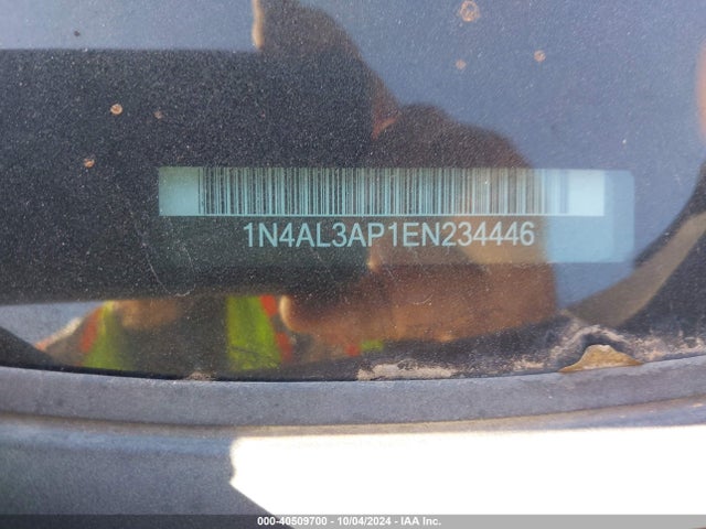 Nissan Altima 2.5 Sv 2014 1N4AL3AP1EN234446 Image 9