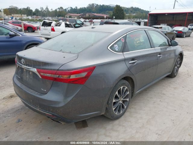 4T1BK1EB9GU206645 Toyota AVALON XLE