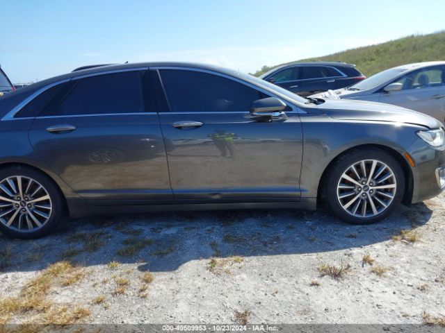 3LN6L5B94JR622186 Lincoln Mkz Premiere